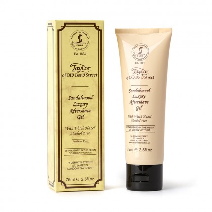 After Shave gel Taylor of Old Bond Street Sandalwood 75 ml